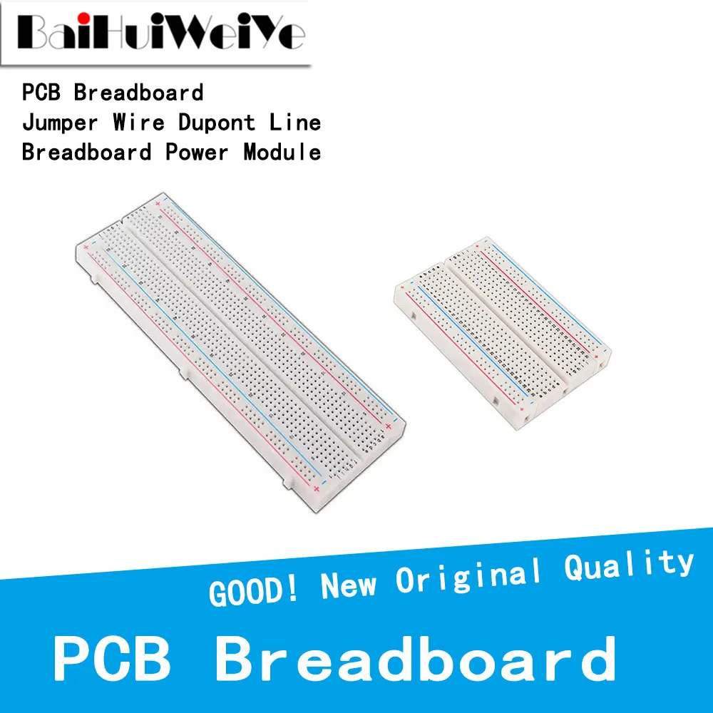 solderless pcb breadboard power board mini teste protoboard faca voce mesmo pao board para onibus placa de circuito 400 830 tie points novo 01