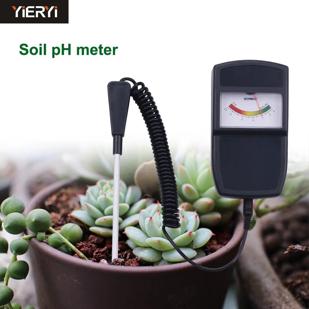 For split soil meter, soil pH detector, soil acid moisture light tester