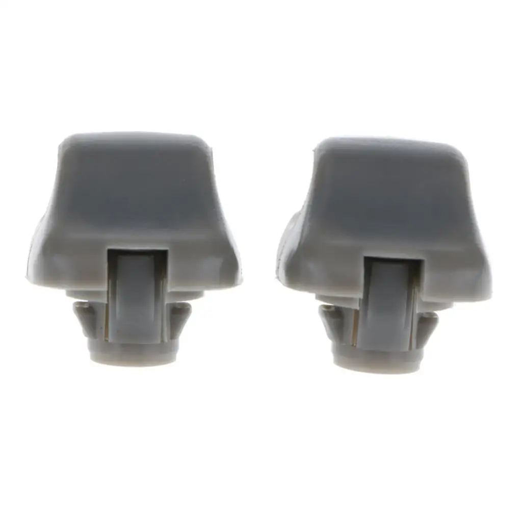 Sun Visor Clip Hook Holder Gray Plastic Accessory for Honda Accord Civic CRV 1998 2011 Sunshade Car Parts