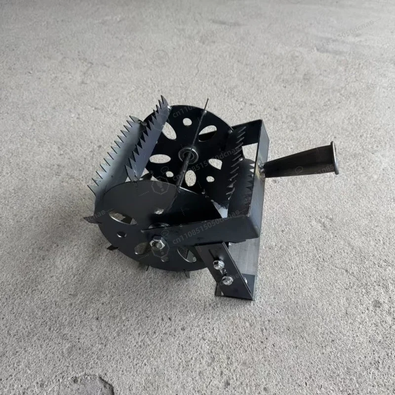 Manual Wheel Hoe Push Type Garden Tool Multifunctional Weeder For Weeding Soil Loosening
