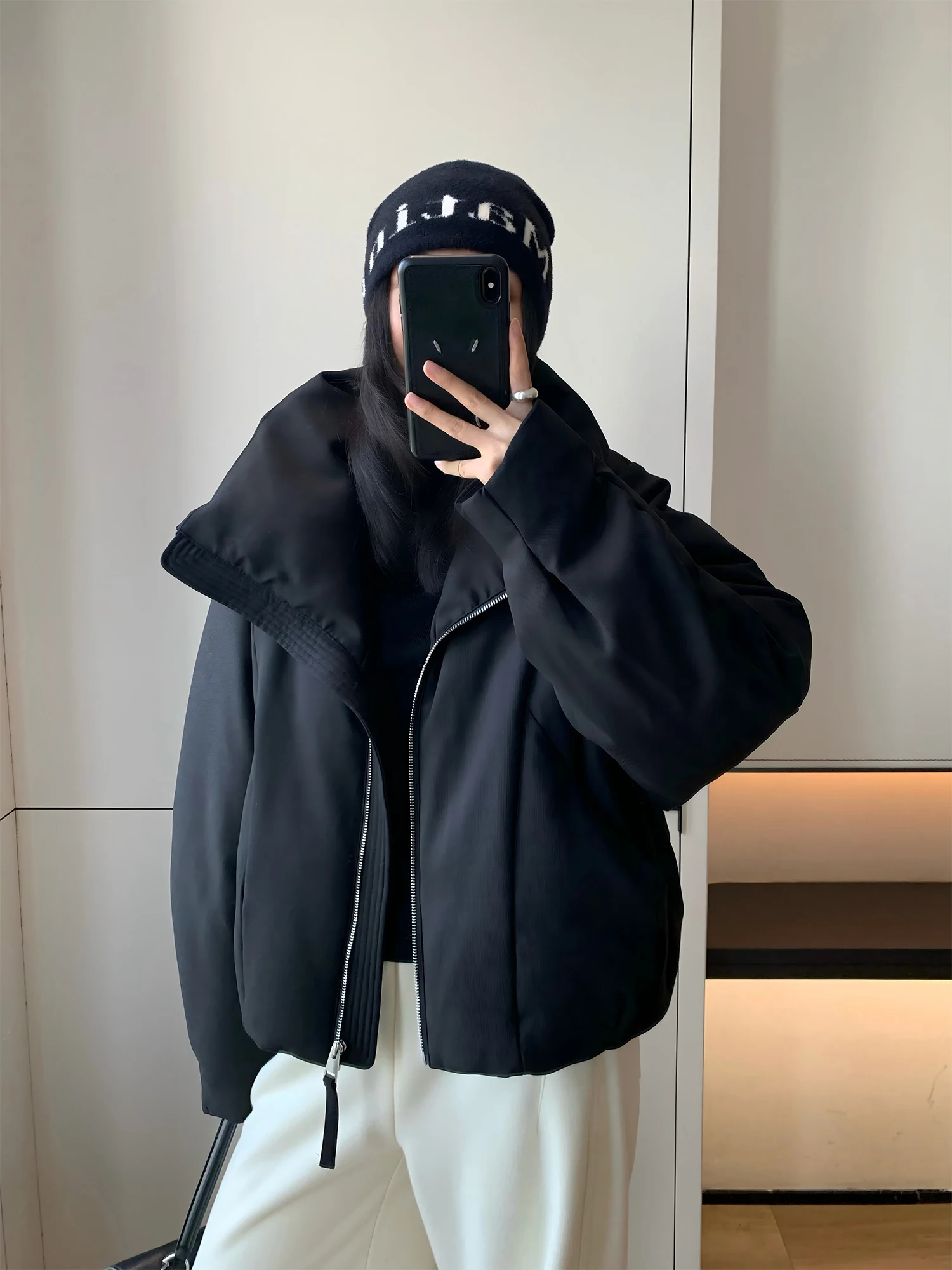 

Куртка-пуховик Awencoat 90 из белого гусиного пуха, утепленная, теплая, зимняя, женская, легкая, ветрозащитная, повседневная, стильная