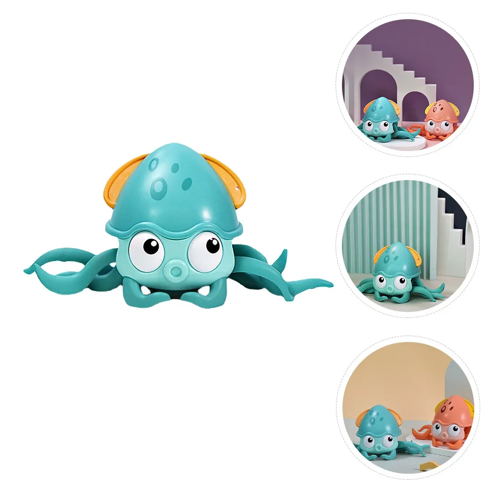 Floating Octopus Bath Toy for Toddlers Color Shape Recognition Hands On Learning Water Play