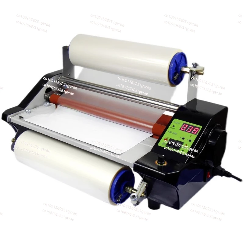 Single-sided hot-mounted self-adhesive crystal sticker cold-mounted photo book film pressing, film passing machine