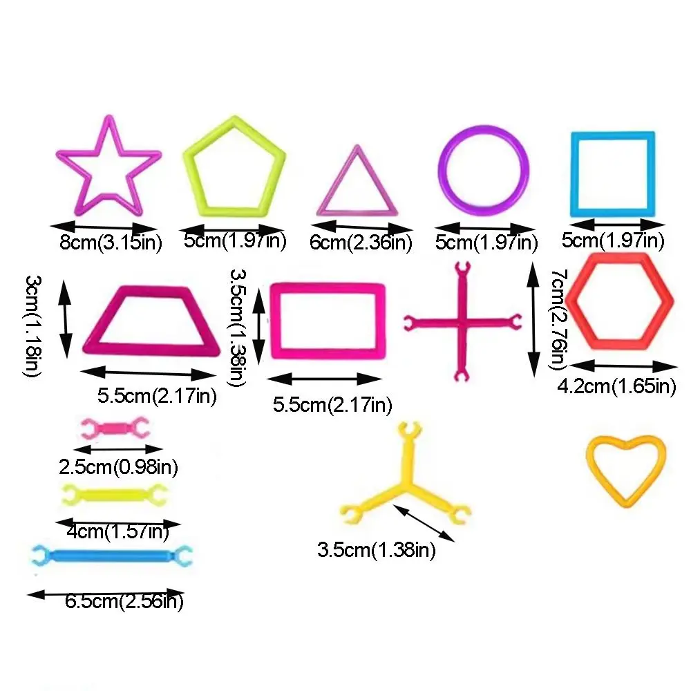 300/500/800/1000/1200 pièces jouets de Puzzle créatifs pour enfants en plastique Mini taille blocs de construction 3D blocs de construction colorés bricolage bâton