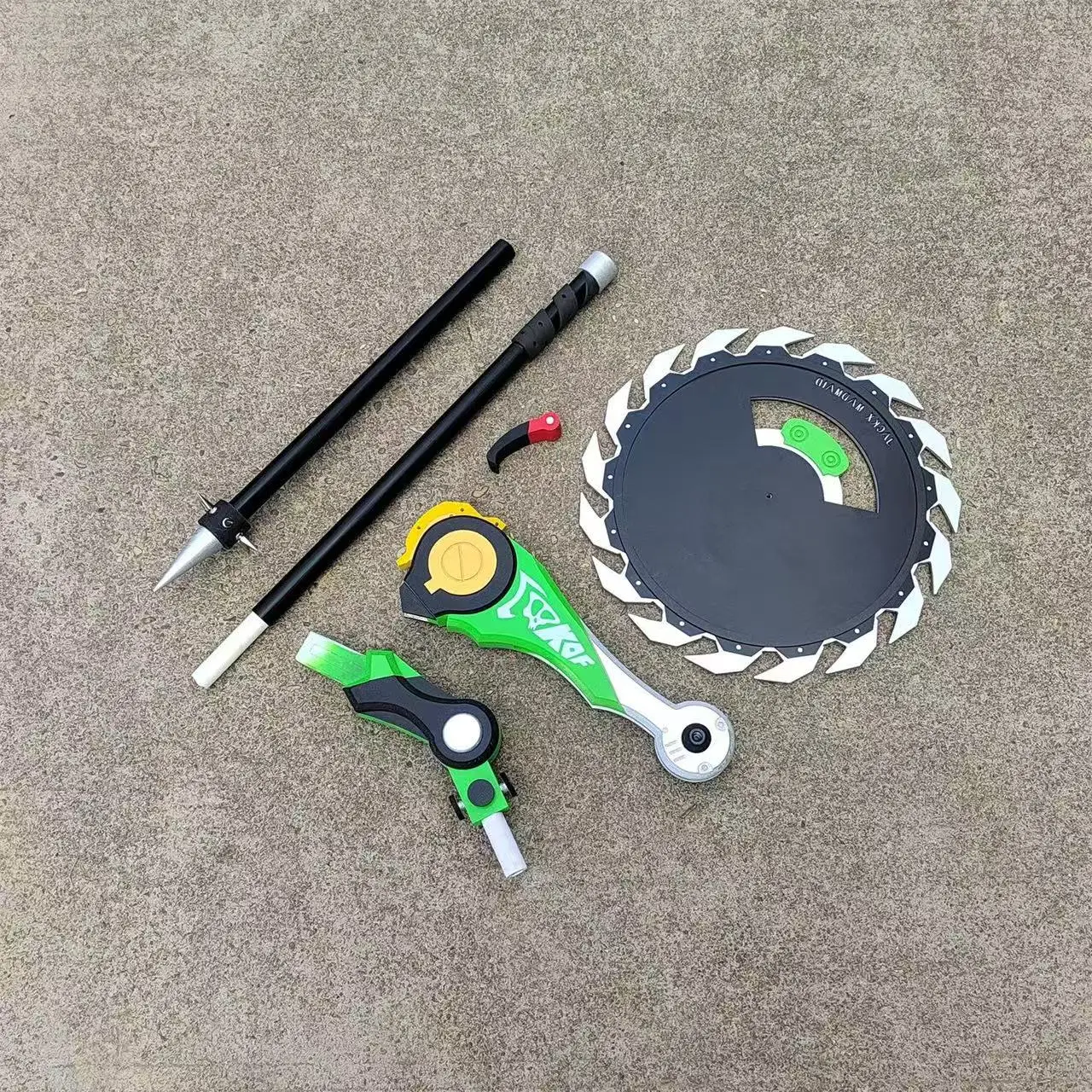 คอริน วิคส์ ดาบอาวุธจากเกมเซนเลส โซน ซีโร่ อุปกรณ์คอสเพลย์ ความยาว 165 ซม. สำหรับฮาโลวีน คริสต์มาส งานแฟนซีปาร์ตี้ อุปกรณ์เสริมชุดแฟนซี