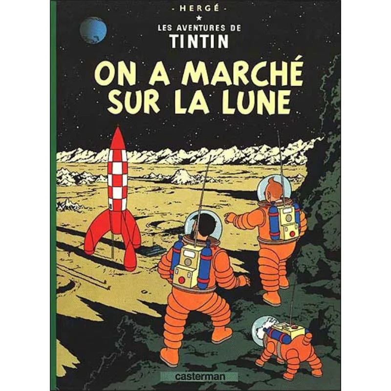 ON A MARCHE SUR LA LUNE T17 Herge Herge CASTERMAN 9782203001169 Book