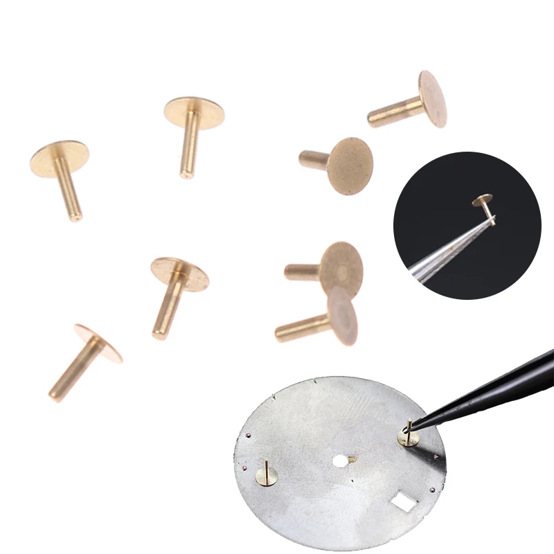 

Copper Watch Dial Feet 0.64/0.69/0.74/0.79/0.94mm Stem Watch Movement Repair Watch Replacement Spare Parts Accessories