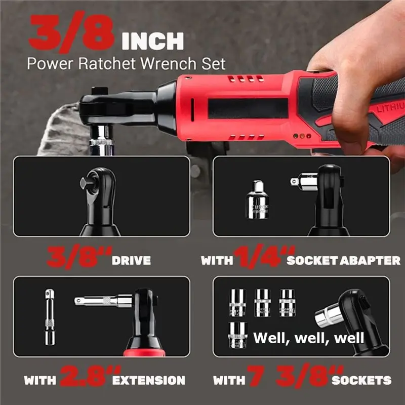 AB46-Lithium Battery Wrench Small Household Appliances Stage Construction,