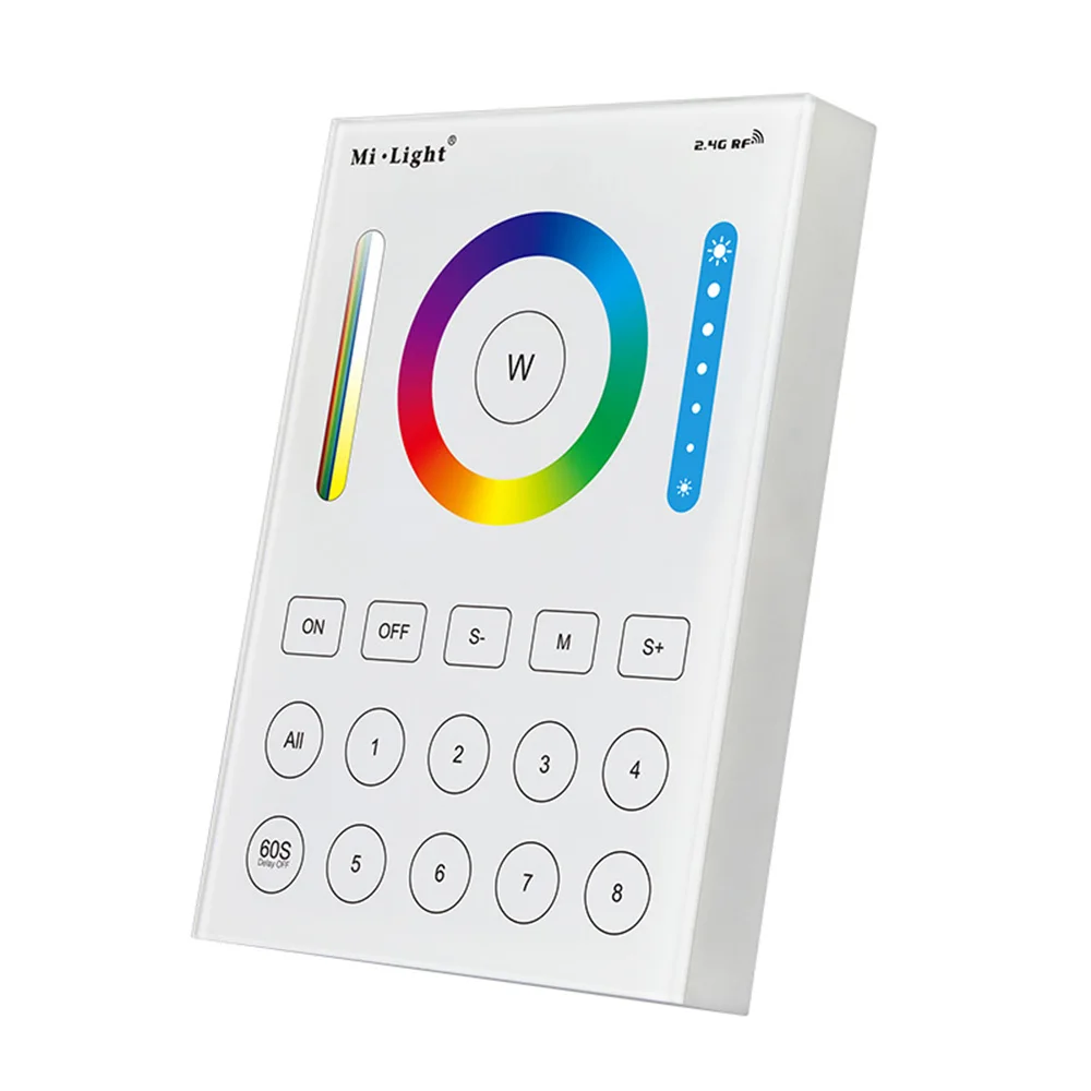 teopek Miboxer 5-in-1-LED-Controller LS2 2,4 G/ ZL5 Zigbee + 2,4 G / WL5 WLAN + 2,4 G 12–24 V Alexa/Google Assistant/Sprachsteuerung 15 A 7