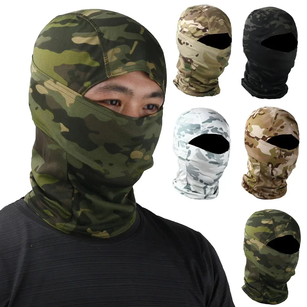 Cycling Full Face Mask Head Warm Shield Skiing Scarf Protection Tactical Balaclava Outdoor Bike Cycling Shield Cover