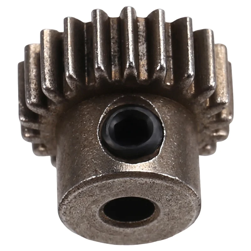 ABJL-3PCS 3.175Mm As Stalen Rondsel Motor Gear 32DP 48DP 64DP M0.6 Voor 1/10 1/8 RC Auto 3650 3660 Accessoires 21T