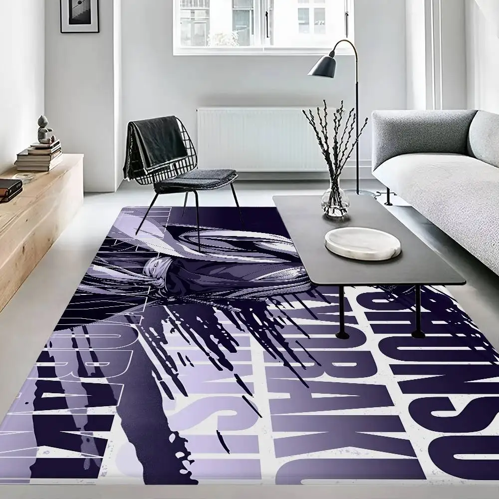 Japanese B-Bleach Entrance Door Mat Washable Non-Slip Living Room Sofa Chairs Area Mat Kitchen Welcome Doormat