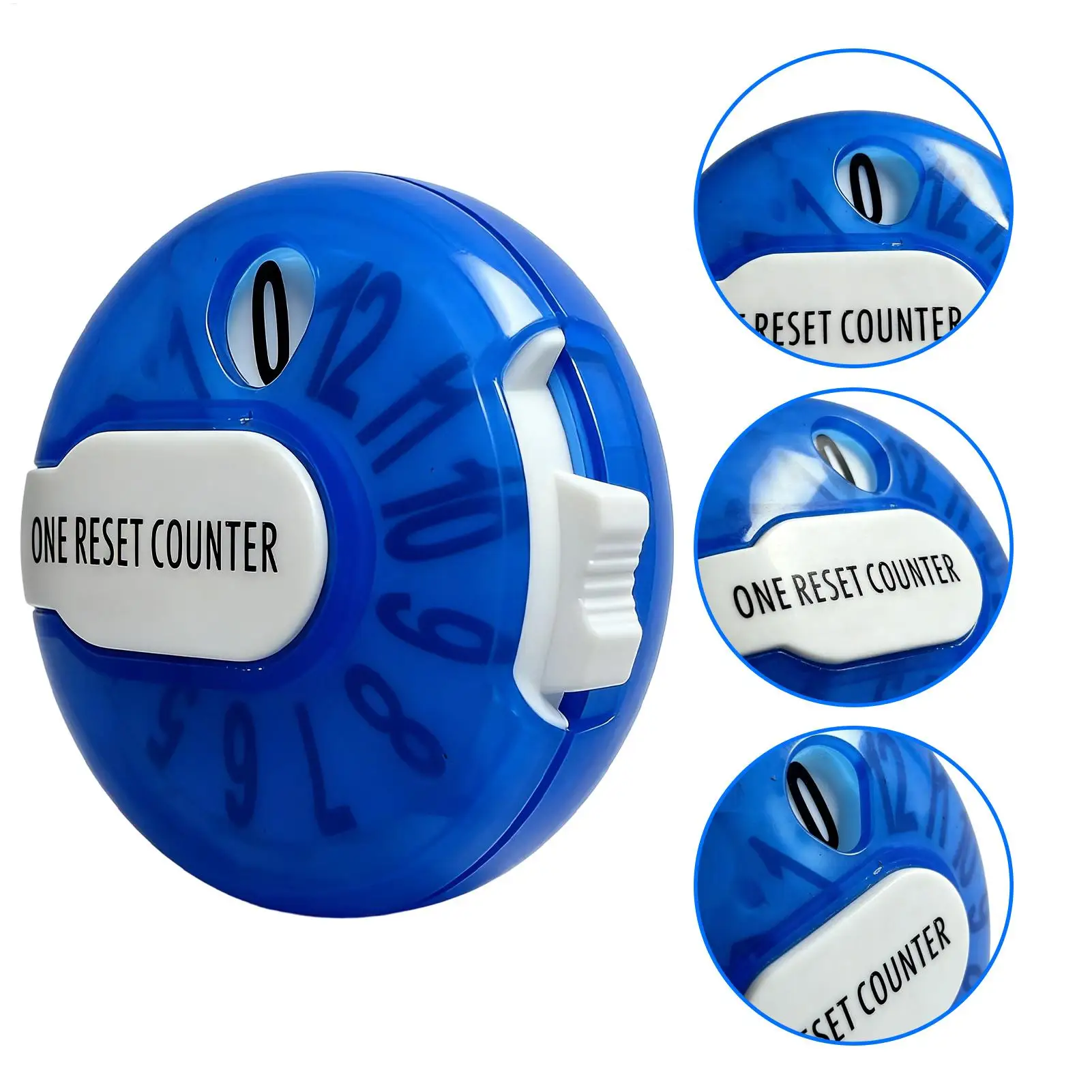 Digital Golf Counter With Clip Quick Reset Shot Keeper For Women Golfers, Portable Strokes Trackers For Training Competition