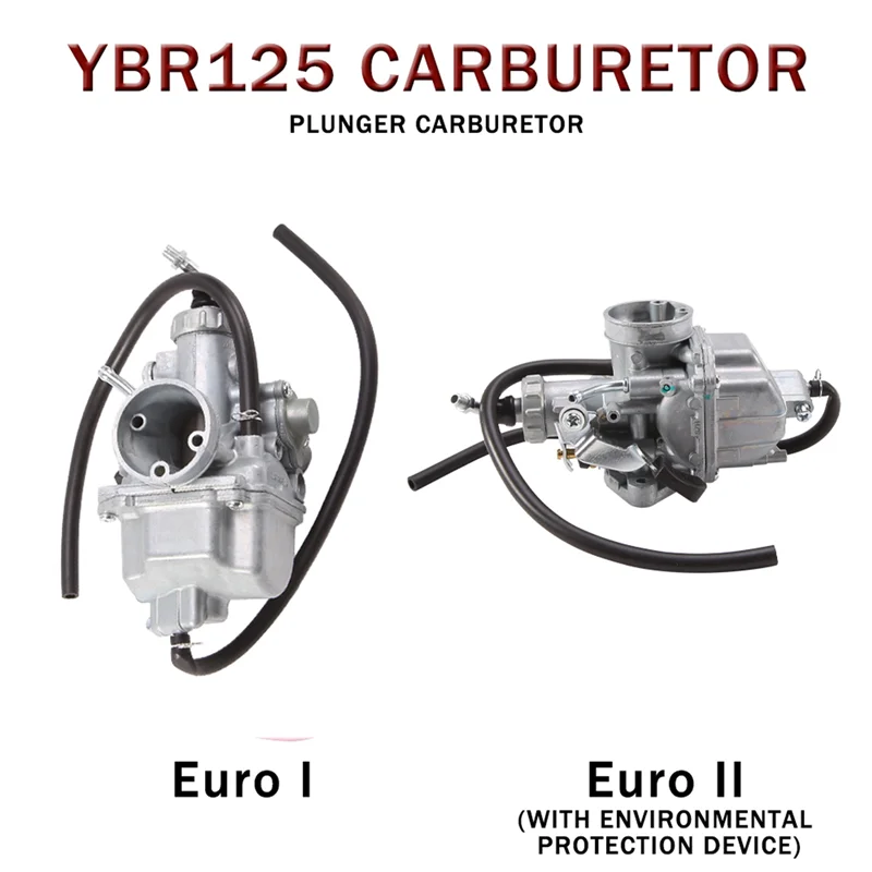 Motorcycle Carburetor for YAMAHA YBR125 YBR 125 125CC Engine Fuel System Euro II