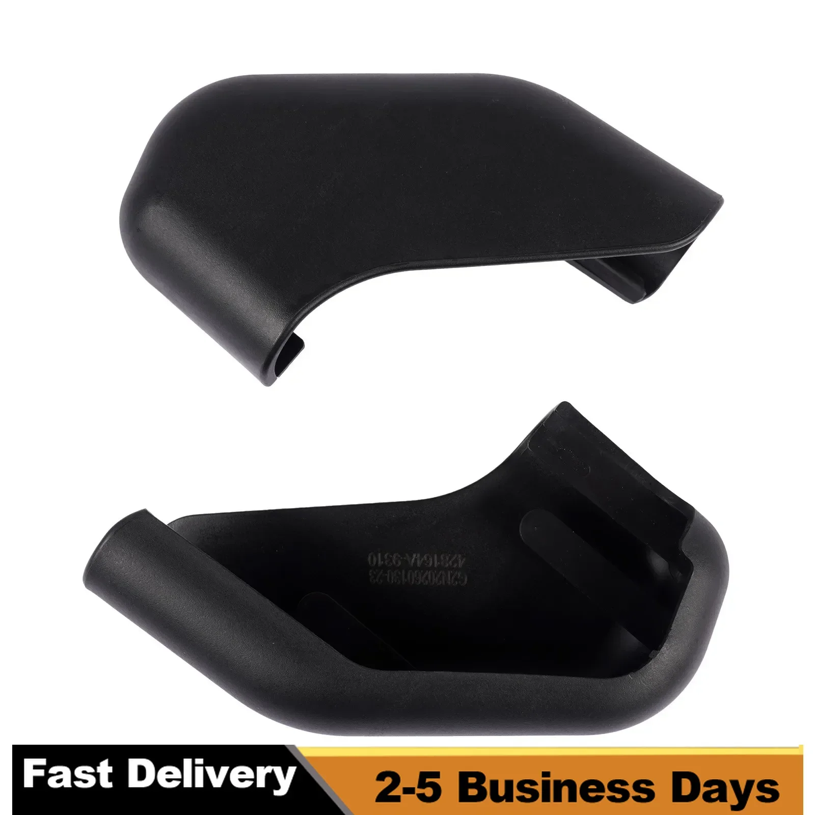 AP01 2 PCS  Step Board Black End Caps Set For 2022-2025 Toyota Tundra PT925-34222-EC
