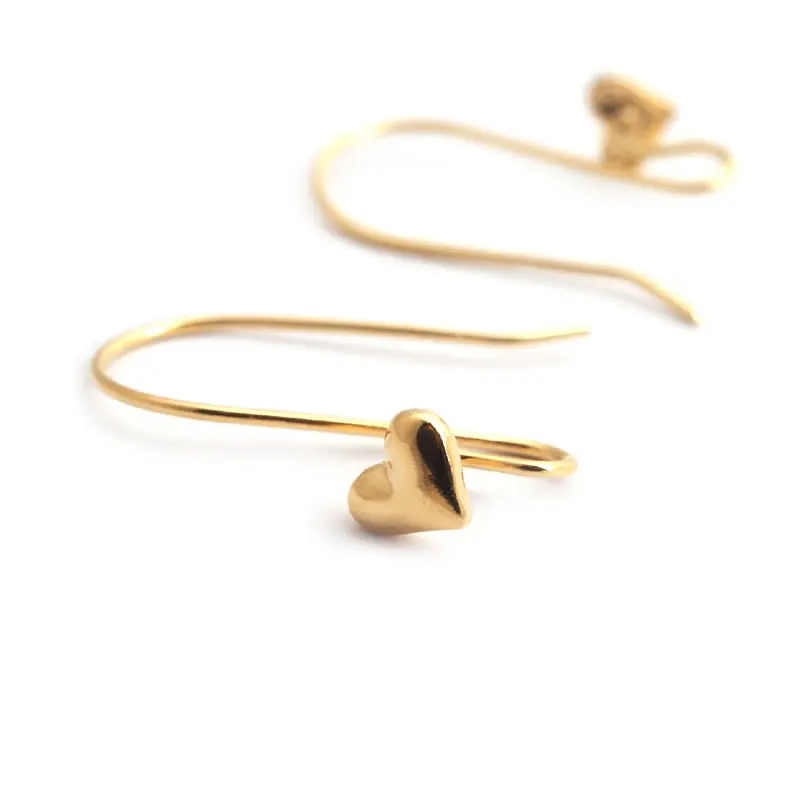 18K Gold Color Brass with Star Earrings Hooks High Quality Diy Jewelry Making Supplies Necklace Earrings Accessories for Women