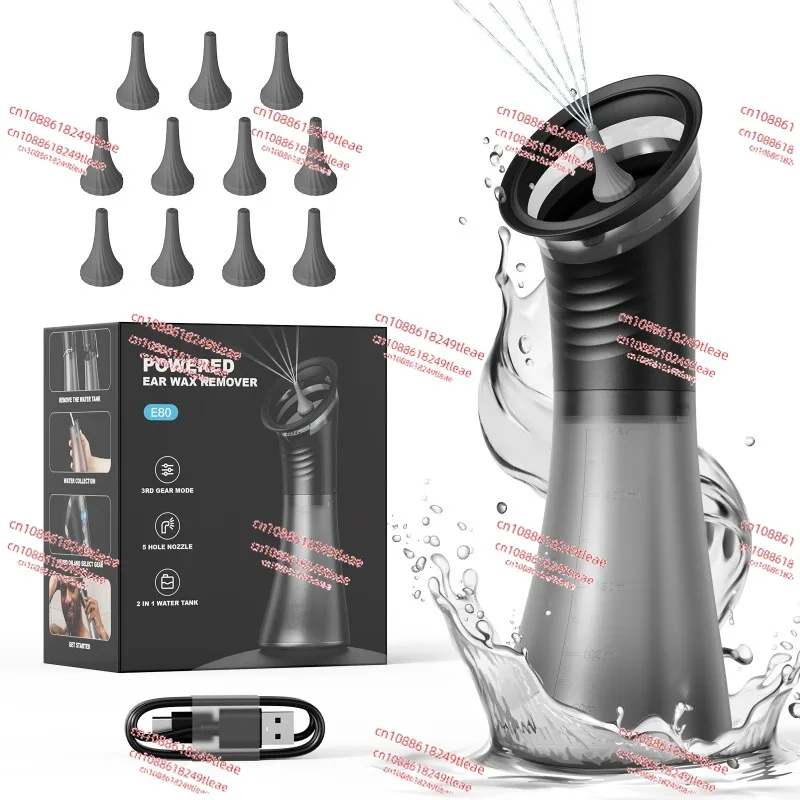 

Source Factory Electric Ear Wash Household Convenient Cleaner Earwax Cleaning Tool Electric Flush Wash