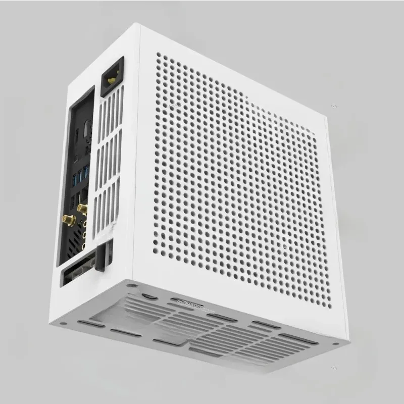 A1 small 1U chassis, ITX chassis, supporting half height graphics card 3.5 hard disk customized chassis