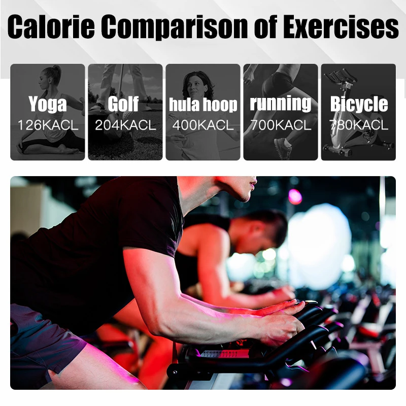 

Indoor Fitness Reduce Weight Equipment and Home Silent Cycling Spinning Gym Exercise Spin Bike