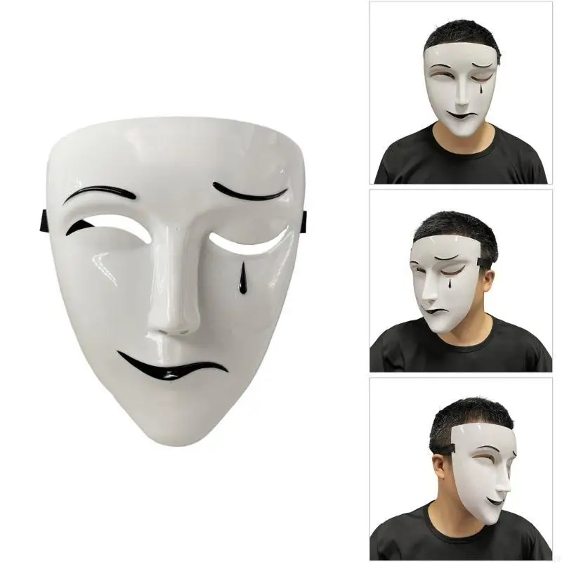 Tians Guan Ci Fu Mask Funny and Tears Mask Party Mask Anime Cosplay Mask Costume Heaven Official's Blessing Mask
