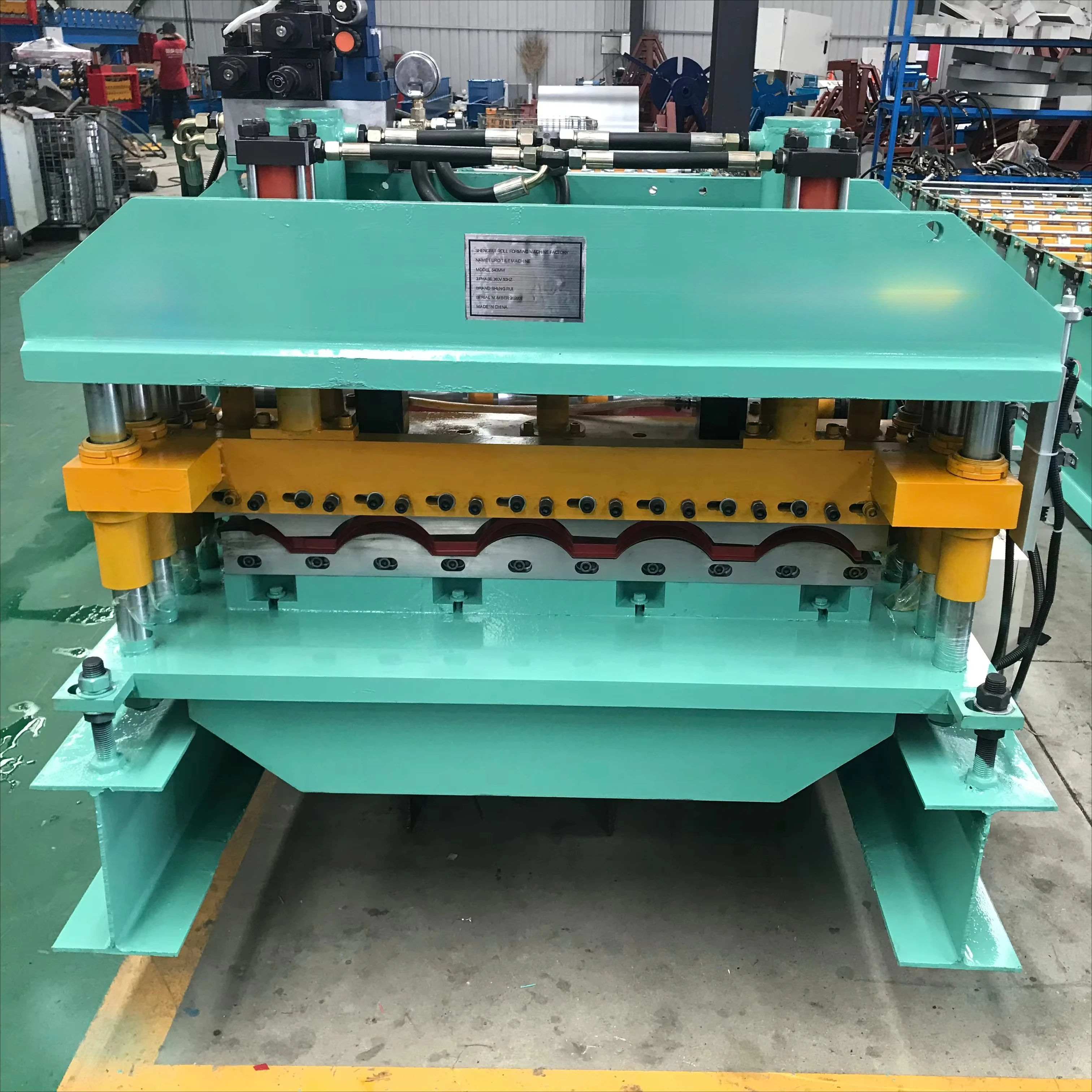 Precision Roof Sheet Machine and Tile Making Machine for Light-Gauge Steel Structure Residential Buildings