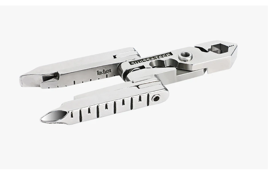 SWISS TECH 19-in-1 Mini-Klappzange, tragbares EDC-Multifunktionswerkzeug, Taschenschraubendreher, Fahrrad-Werkzeugsatz, Outdoor-Wanderausrüstung – Detail 18