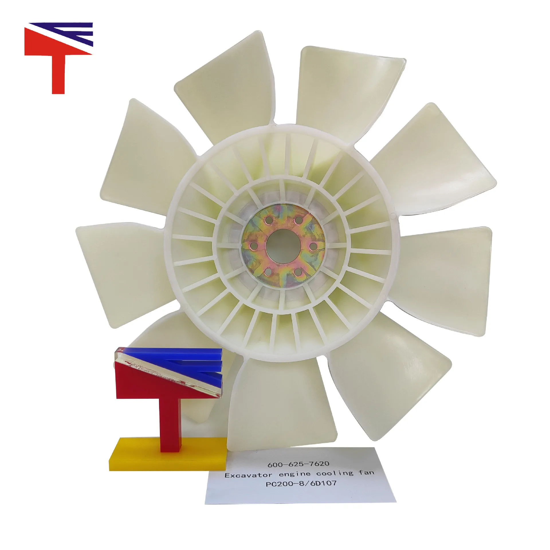 Fan plate 600- 625- 7620 for construction machinery PC200-8 6D107 engine parts