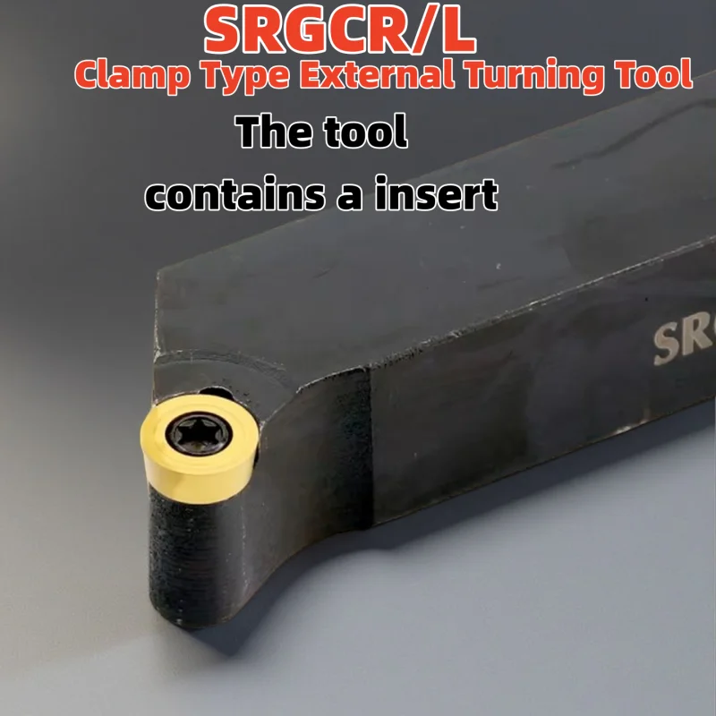 

SRGCR SRGCL 1616 2020 2525 Metal External Turning Tool Lathe Bar Turning Holder CNC Cutting Tool Cutter Bar