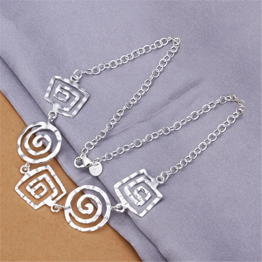 

New Listing Hot Selling 925 Sterling Silver Vintage Thread Necklace Fashion Trends Jewelry Gifts
