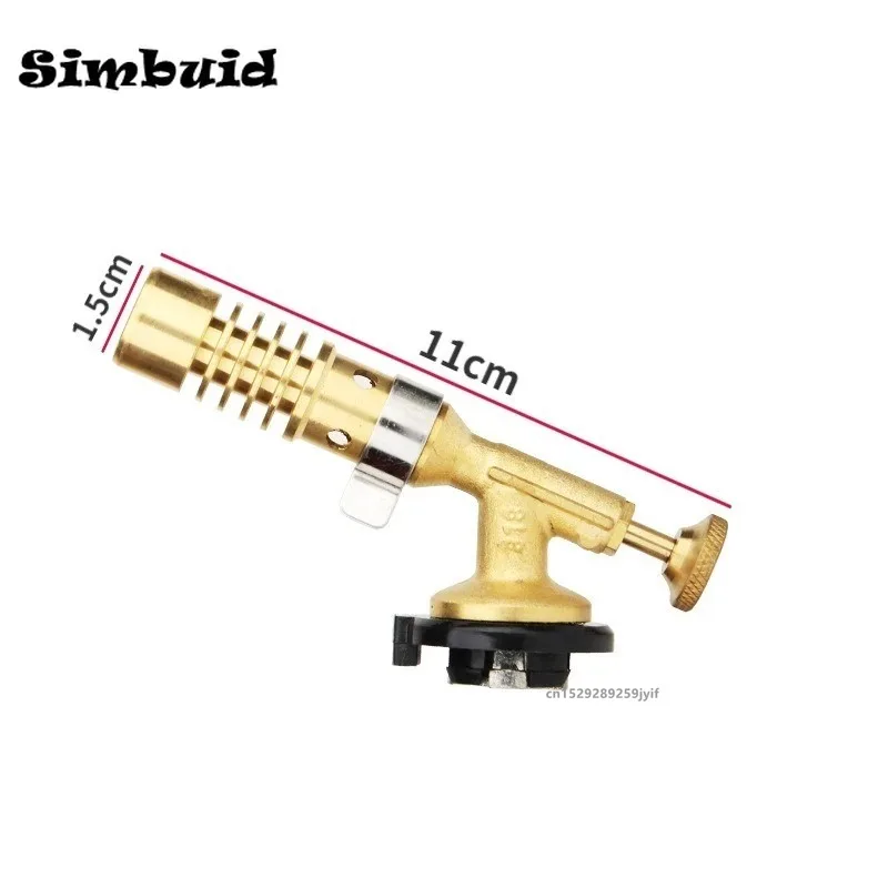 Gas Burner Welding Torch Portable Blowtorch Copper High Temperature Brass Gas Torch Brazing Solder Welding Plumb Tools