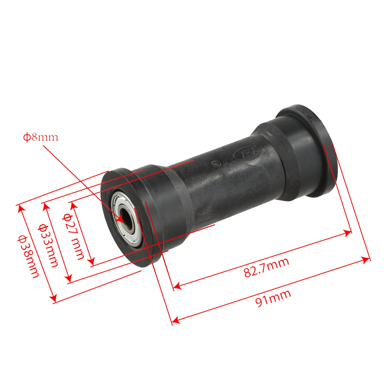 Bearing Pulley Fitness Equipment Bearings Compact Size 9.1cm Flexible Sliding Feature High Load Capacity Pulley