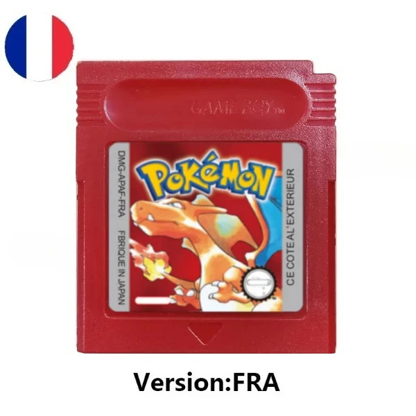 HOT USA ESP FRA GBC Pokémon Cartridge Bundle Red/Blue/Crystal/Gold/Silver/Yellow/Green Multilingual Card Pokémon Game Card image 3