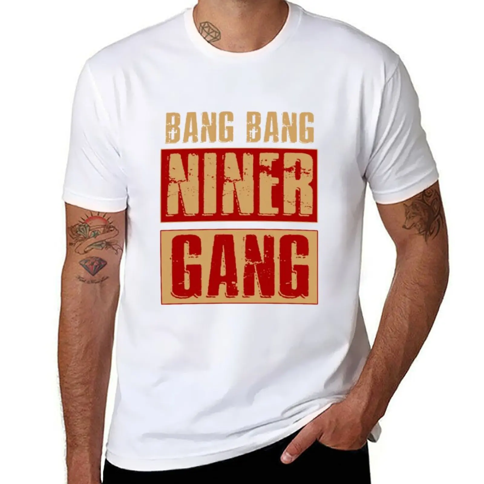 

Bang Bang Niner Gang Football Cool Long Sleeve T-Shirt anime clothes graphic shirts luxury t-shirt graphics shirts men graphic