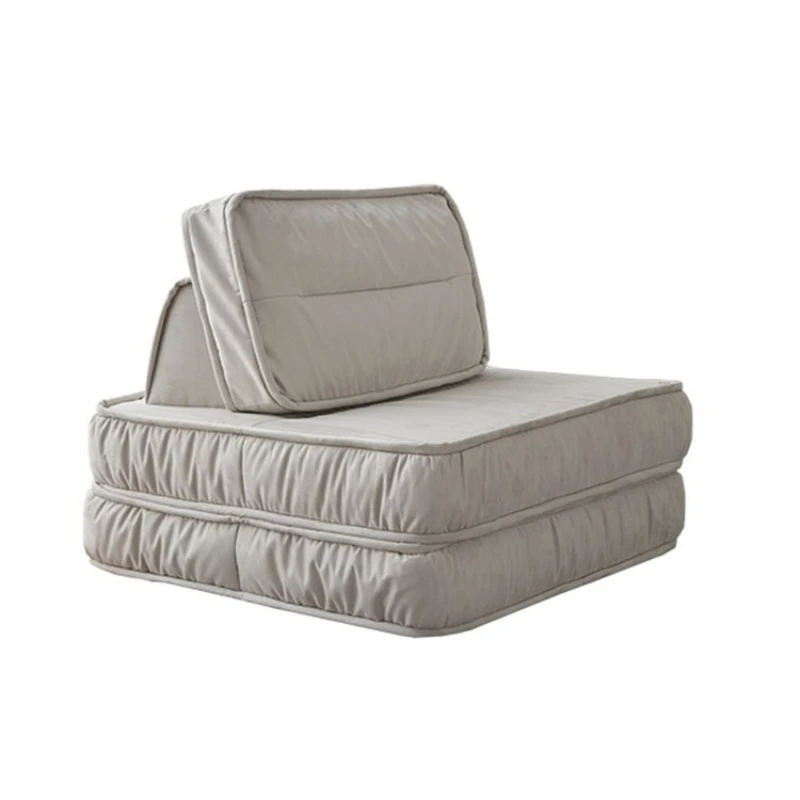 

Nordic square technology fabric sofa tofu block module combination double-sided small apartment single sofa