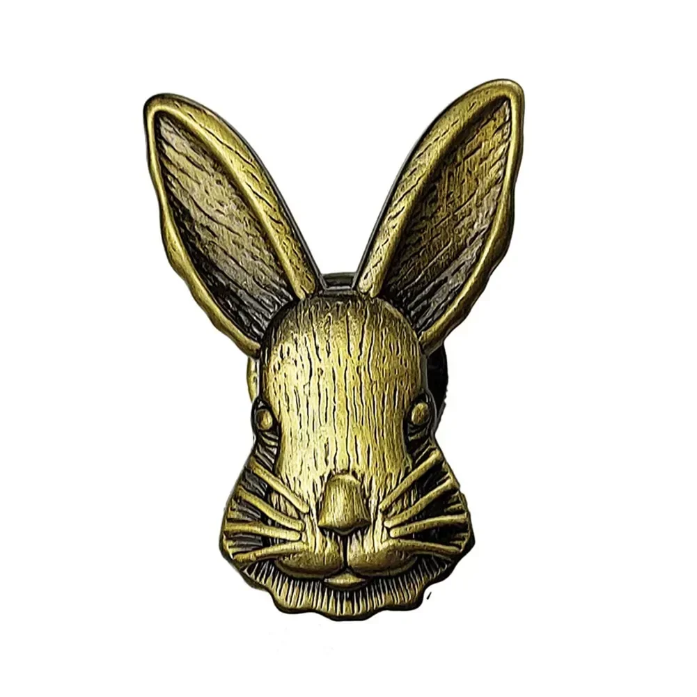 Nordic Style Rabbit Shape Cabinet Door Handle Cupboard Handles Drawer Pulls Decor Solid Brass Furniture Hardware Drawers Handles