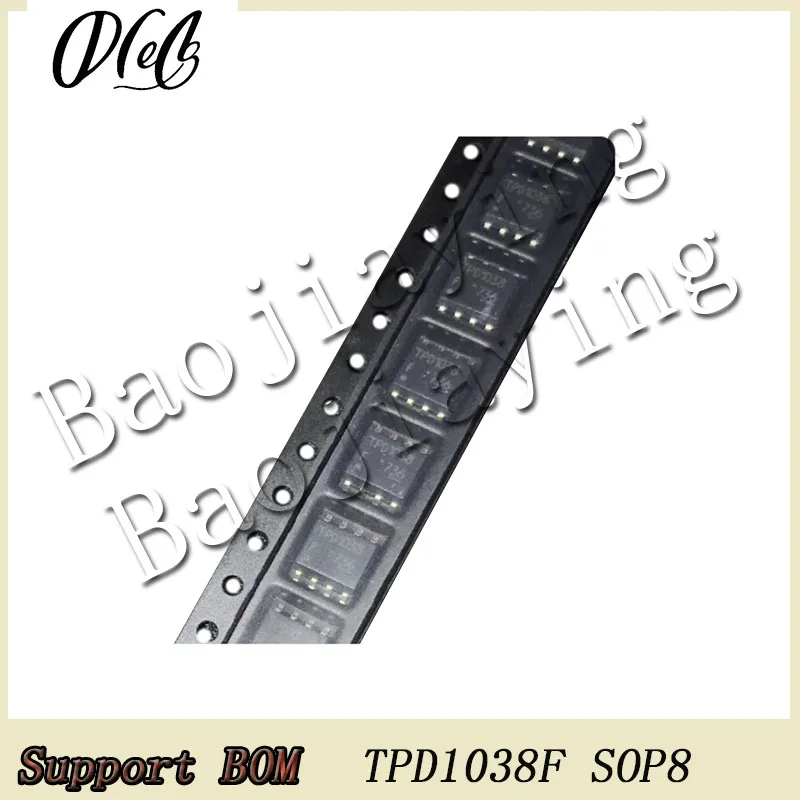 5PCS/Lot TPD1038 TPD1038F SOP8 Electromagnetic motor drive IC Chip For Automotive computer board