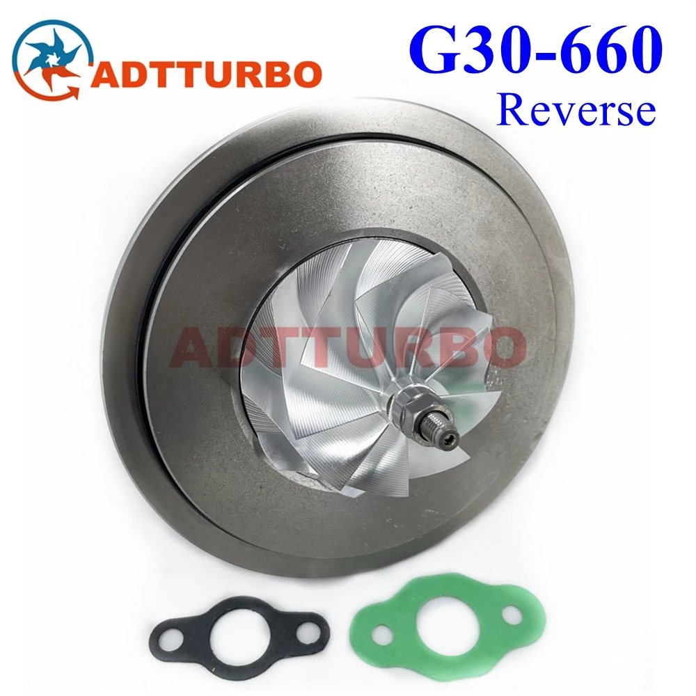 G30-660 G-Series 54mm G30 660 Reverse CHRA Turbo Cartridge 880694-5001S Ceramic Dual Ball Bearing Billet Wheel Performance