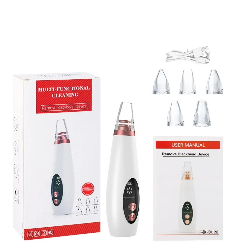 Electric Pore Blackhead Removal Vacuum Cleanser Acne Removal Blackhead Remover Facial Pore Cleaner Machine Beauty Skin Care