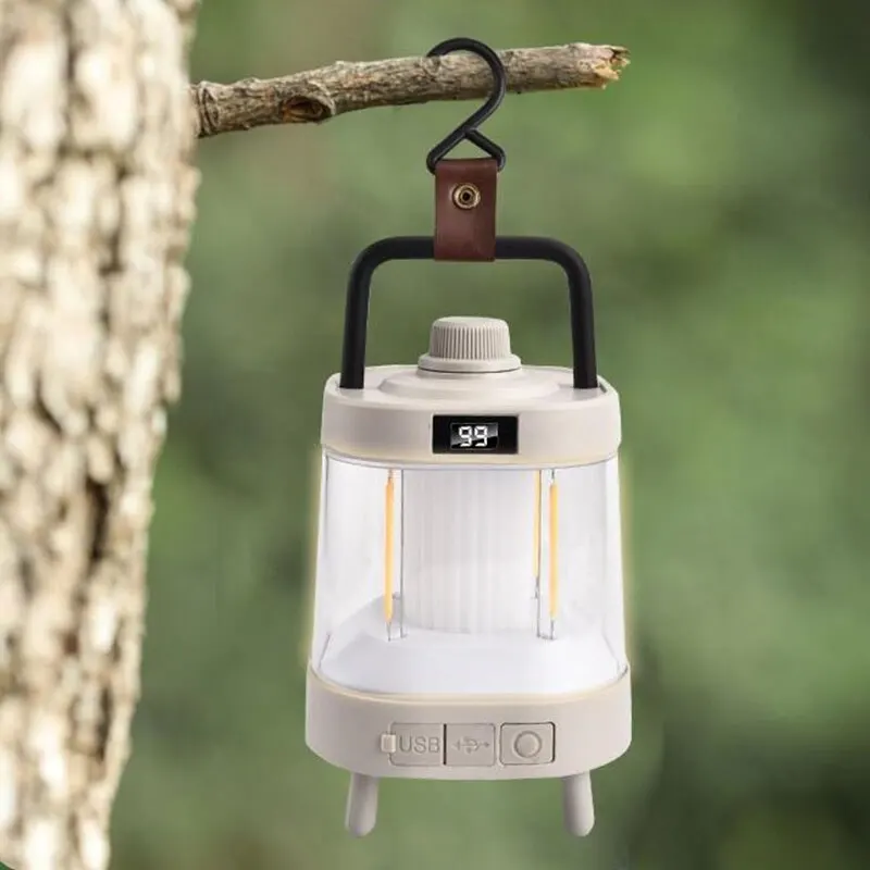 Mosquito Repelente Camping Light, RGB Light Mode Lanterna Portátil, Lâmpada de Prevenção de Insetos com Bobina, 8000mAh