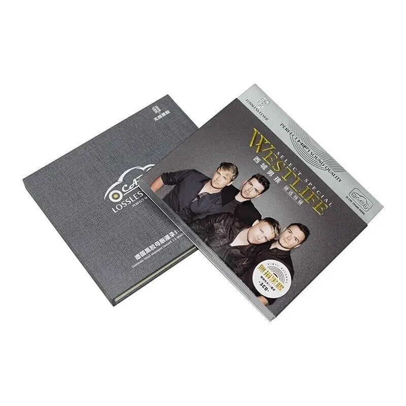 

CD Westlife Greatest Hits — 3-дисковый музыкальный диск европейской и американской классической коллекции для автомобилей и коллекции