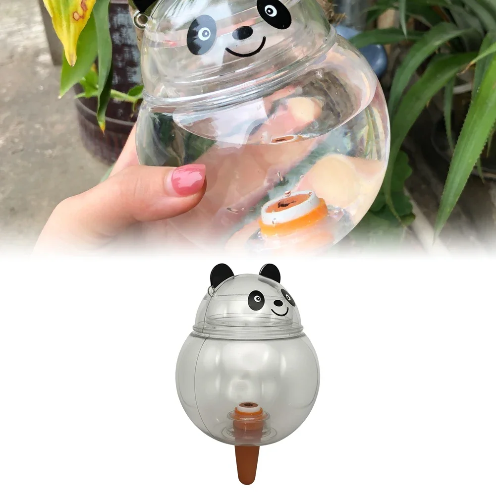 Automatic Watering Device Panda-shaped Easy And Convenient For Potted Plants Watering Plant Care Accessories