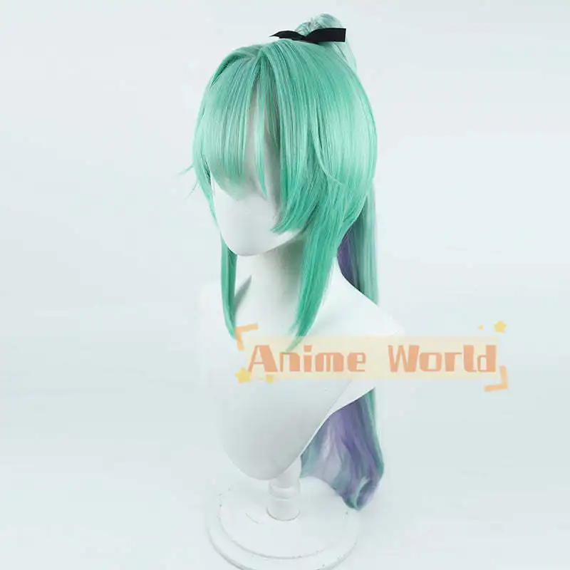 Virtual YouTuber Nijisanji LazuLight Portrait Finana Ryugu 2023 Cosplay Wig