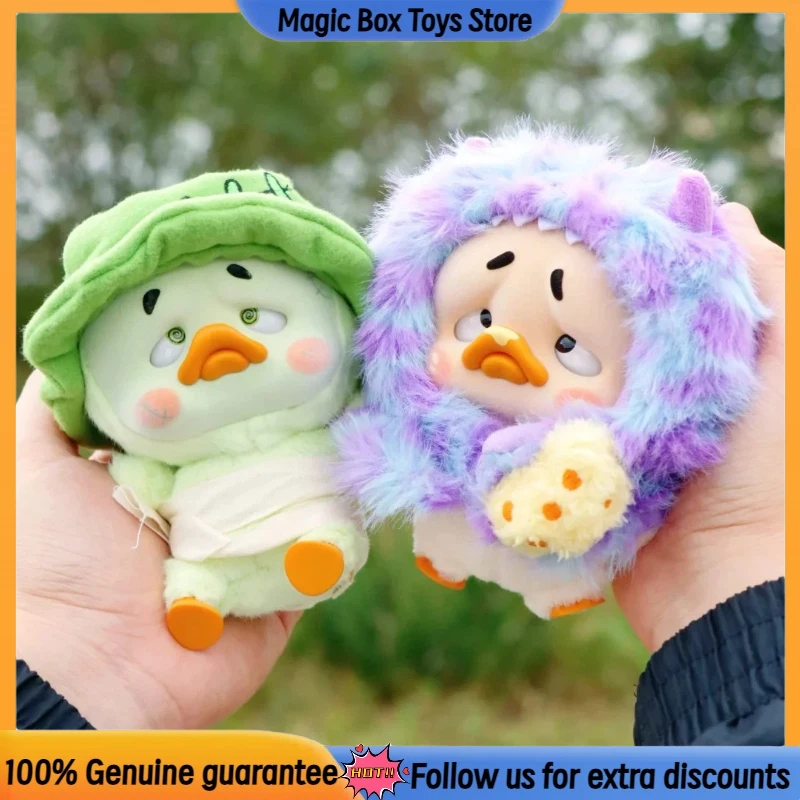 

Upsetduck Colorful Players Series Blind Box Trendy Toys Cute Vinyl Plush Pendant Dolls Upsetduck Mystery Box Figures Toys Gifts