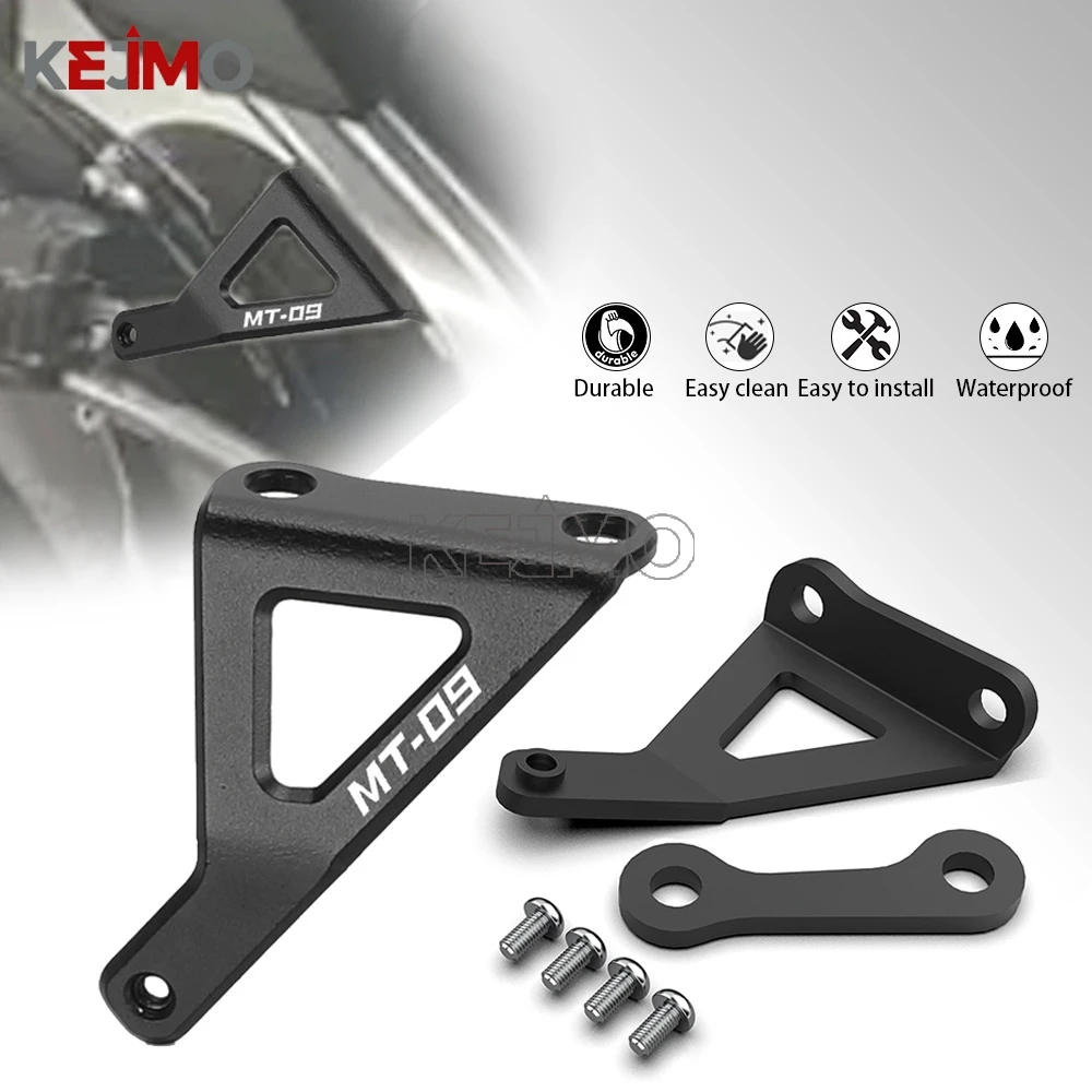 

2024 2025 2026 New MT-09 / SP MT09 MT 09 Aluminum Pillion Footrest Removal Blanking Plate Set Footrest Cover Blank For Yamaha