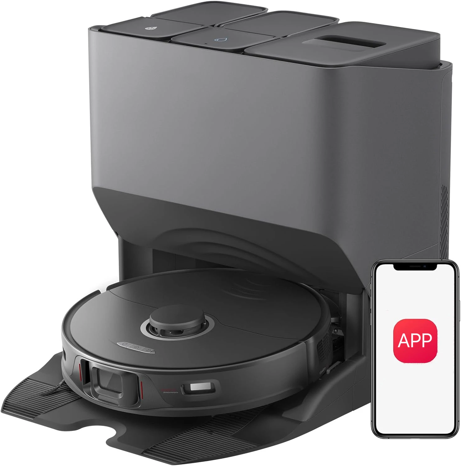 

Roborock S8 Pro Ultra Robot Vacuum Mop Auto Drying Mop Washing Self-Emptying Self-Refilling 6000Pa RockDock Obstacle Avoidance