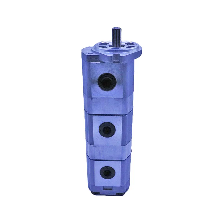Factory direct sales of excavator pressurized gear 3 combined pump hydraulic gear
