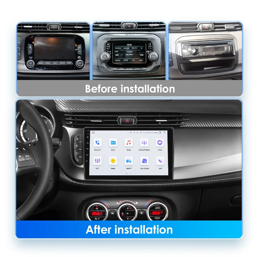 Car Radio Android for Alfa Romeo Giulietta 2015 -2018 Android Auto CarPlay Multimedia 7862 Intelligent screen Audio Player GPS