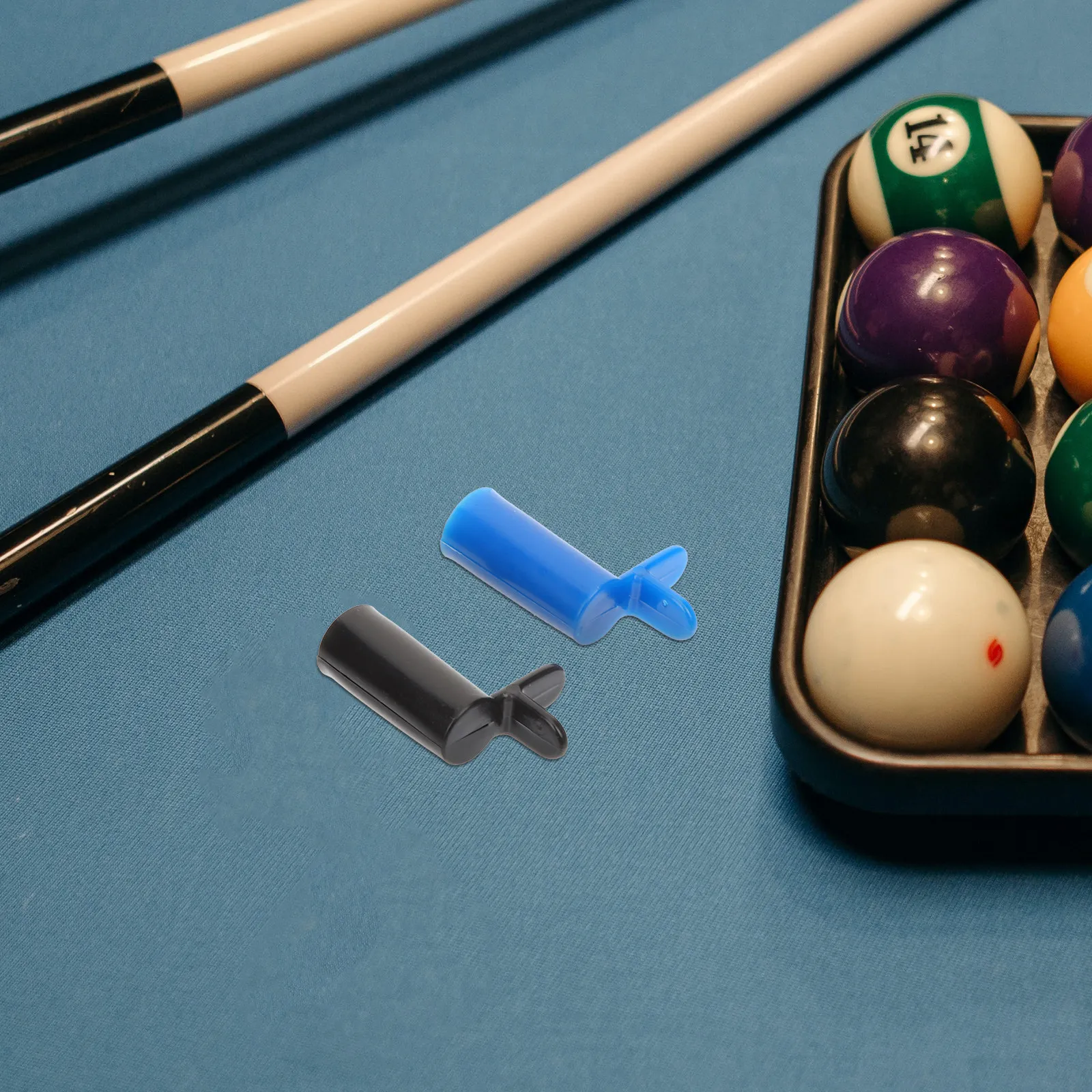 10Pcs Mini Pool Billiards Bridge Head Portable Rack Snooker Cue Stick Holder Support Bracket Pool Table Sticks