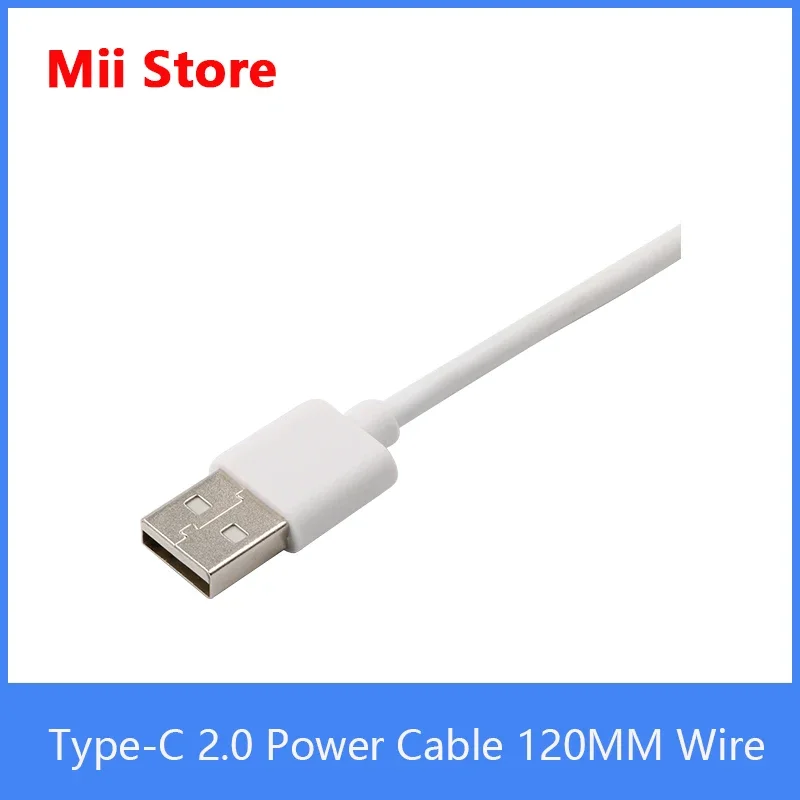 MiiBestODType-C 2.0 Power Cable 120MM Wire with White Color Suitable for Orange Pi Raspberry Pi single board computer