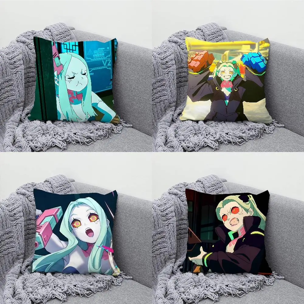 

Наволочка Rebecca C-CyberpunkS для декора дивана, автомобиля, офиса, комнаты, наволочка с принтом, украшения и протектор